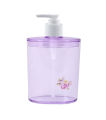 Rose Garden Multi Color Soap, Liquid, Shampoo and Hand Wash Dispenser Plastic Bottle - 420 ML.