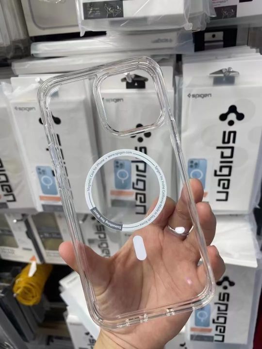 SPIGEN%20Ultra%20Hybrid%20MagFit%20Clear%20Magnetic%20Wireless%20Charge%20Phone%20Case%20for%20For%20Apple%20All%20Series%20available%20-%20Image%202