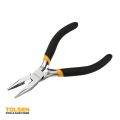 TOLSEN 10031 4.5" Mini Long Nose Cutting Pliers ( 4.5 inch/115mm ) Cr-V, TPR Handle Cable Wire Jewelry Plier. 
