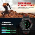 2024 Bluetooth Call Sport Fitness Smartwatch AMOLED Screen Smart Watch Men IP68 Waterproof 700mAh Battery Ultra Long Standby. 