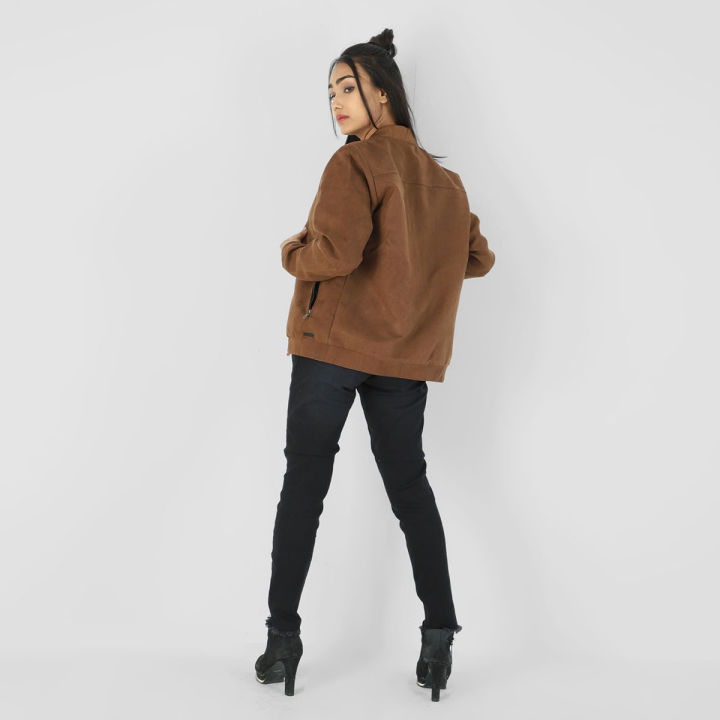 Women'S Regular Fit Bomber Jacket