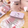 Hello Kitty Makeup Fever Mini Brush Set (Pink) 7pcs. 