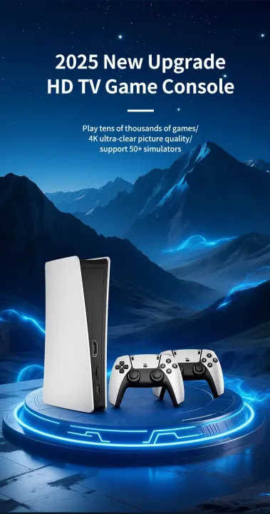 FLH%20RS5%20TV%20Game%20Console%20Dual%20Stick%20Wireless%20Controller%20Game%2020000+64GB%20Double%20Joystick%204K%20Retro%20Suitable%20for%20PC,%20Android,%20TV%20GAME%20-%20Image%204