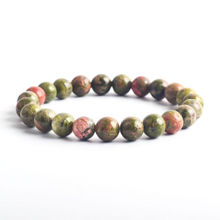 %E3%80%90Fast%20and%20Reliable%20Shipping%E3%80%91%20Natural%20Stone%20Bracelet%20Man%20Natural%20Flower%20Green%20Gemstone%20Beads%20Jewelry%20for%20Women%20Bohemia%20Style%20Elastic%20Bangle%20Wholesale%20-%20Image%204