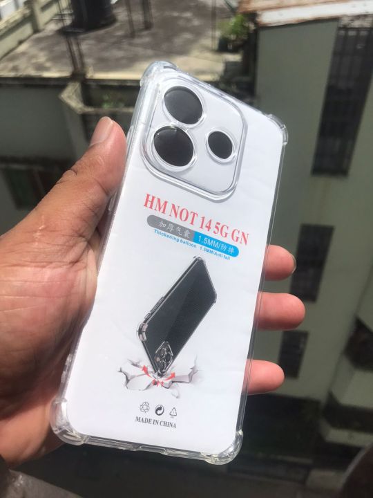 For%20Transparent%20Cover%20For%20Xiaomi%20Redmi%20Note%2014%205g%20Transparent%20Cover%20Shockproof%20Transparent%20Bumper%20Phone%20cover%20-%20Image%203