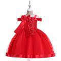 Children party dress frock birthday dress girl's dresses.