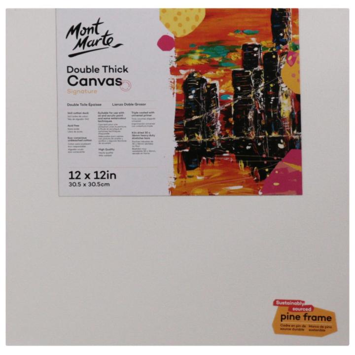 Mont Marte Canvas 12 x 12 Inch