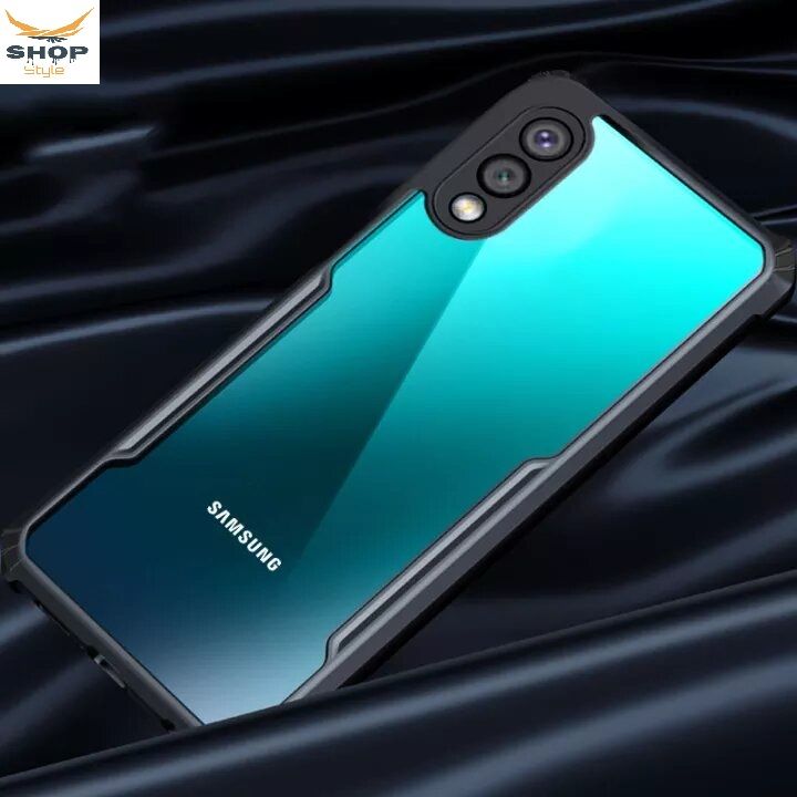 Samsung Galaxy M02 - Hard Case Back Cover【( 100% Premium Quality )】Transparent Silica Gel Matte ShockProof Slim Thin Cover Phone Casing ...