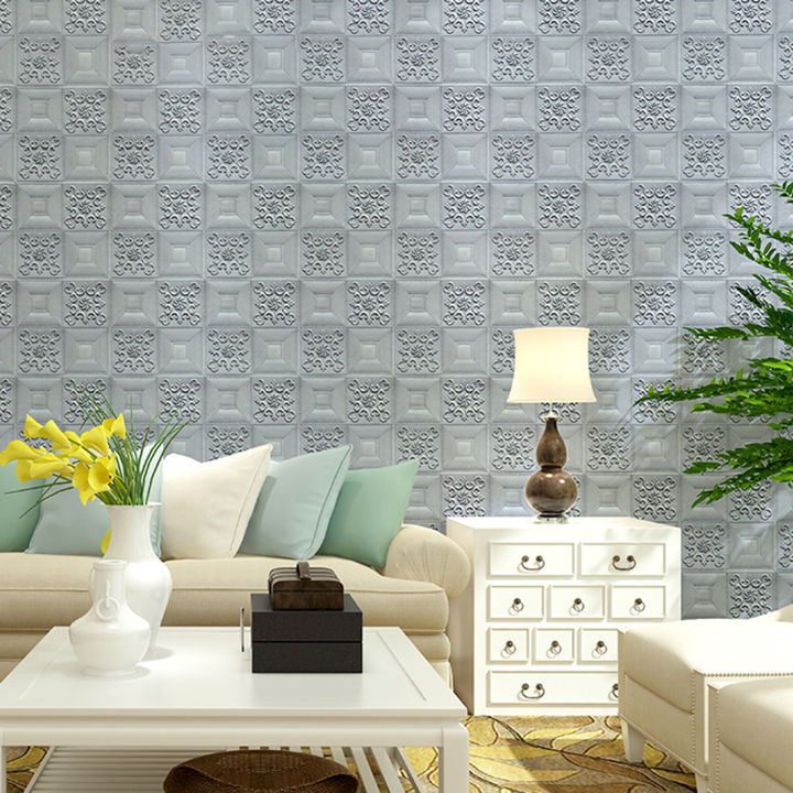 Wall%20Sticker%20Easy%20to%20Peel%20White%20Brick%20Textured%20Wall%20Tile%20Shaped%20Sticker%20-%20Image%205
