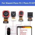 Front Rear Back Camera For Xiaomi Poco F3 / Mi F3 GT Facing Camera Module Flex Cable Replacement Spare Parts.