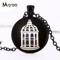 【VisioN Shop】Bioshock Infinite Bird Cage Logo Pendant Charms Choker Statement Jewelry Gift For Best Firend HZ1. 