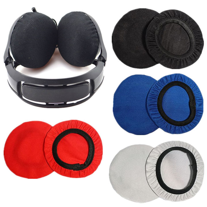 Stretchable Washable Earcup Protector Headphone Dustproof Cover For Most On-Ear Headphones Within 6-9/9-11cm Earpads