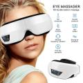 Eye Massager 6D Smart Airbag Vibration Bluetooth Eye Care Instrument Hot Compress Bluetooth Eye Massage Glasses Fatigue Pouch. 