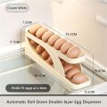 Automatic Roll-Down Double-layer Egg Dispenser. 