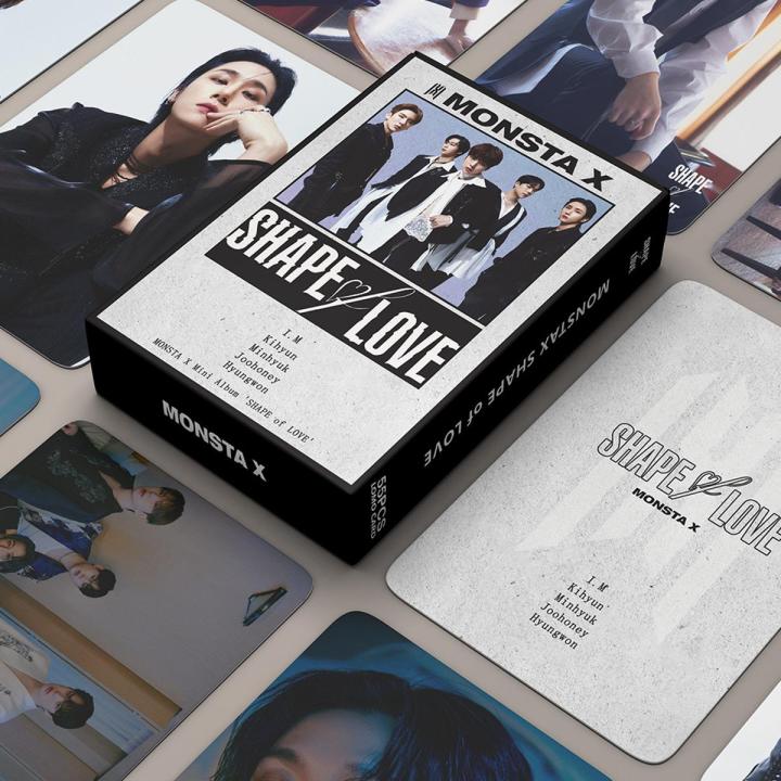 MONSTA X - Shape of Love Album+Extra Photocards Set (Everything