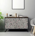 10M Vintage Floral Green Peel And Stick Retro European Style Self-adhesive Waterproof Wallpapers Living Room Bedroom Renovation.