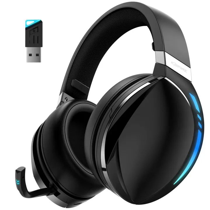 KOFIRE UG-06 Wireless Gaming Headset for PS4 PS5 PC, 48H Playtime, Low Latency, Noise Cancelling Over Ear BT Headphones