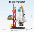 DIY Spacecraft Building Block Toys Aerospace Lanch Center Model Puzzle Set Brick Toys for Children Boys Christmas Gift Luhuai CVC. 