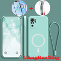 Case for Redmi Note 10 4G Xiaomi Redmi Note 10S Note 10 Pro 4G phone casing back cover softcase liquid silicone shockproof cover new design aesthetic wireless magnetic attraction ytbswx01. 