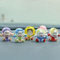 Children's Diy Handmade Toys Plaster Dolls Animals Dinosaurs Painted Painting Small Plaster Coloring Toys. 