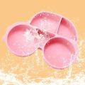 【NEW】 Baby Silicone Plate Cartoon Car Children Feeding Dishes Suction Cup Plate Non-Slip Baby Food Feeding Sucker Bowl For Children. 