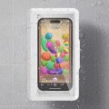 Waterproof Bathroom Phone Holder Wall Mount Holder Adjustable Shower Phone Case Stick on Wall Bathroom Toilet Phone Holder Stand.