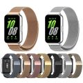 For Samsung Galaxy Fit 3 Milanese Metal Steel Mesh Watch Band.