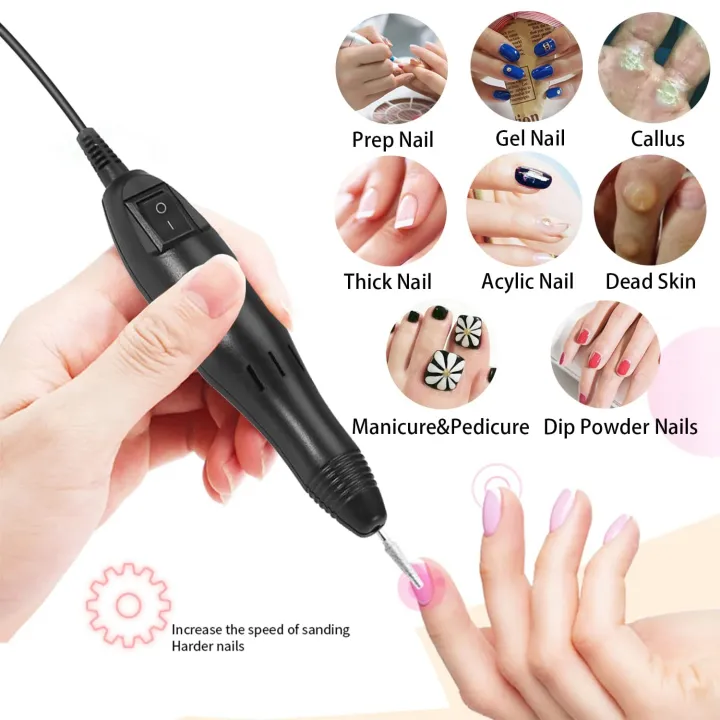 LINMANDA%2035000RPM%20Electric%20Nail%20Drill%20Machine%20Manicure%20Nail%20Files%20Drill%20Bits%20Gel%20Polish%20Remover%20Tools%20With%20Nail%20Drill%20Bits%20Set%20Vnce%20Lncei%20-%20Image%206