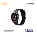 QCY Watch GT2 AMOLED Display High-Definition Smart Watch.