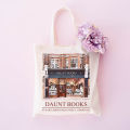 Daunt Books Tote Bag Shakespeare and Company Totes Canvas Shoulder Bag Aesthetics Shopping Bag Handbags Library Bag Back To Gift. 