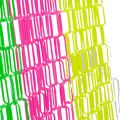 2 pcs Plastic Display Chain Hook Clothes Organizer Hanger Market Stall Shop Storage Long.