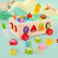 Shape Sorter Carrot Harvest Game Shape Sorter Toy for Toddlers Boys Children. 
