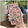 For Google Pixel 7 5G Back Cover Case Fashion Cartoon girl Shockproof Camera Lens Protector Phone Cases. 