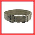 VibeVendor Pet K9 Tactical Dog Collar Adjustable Double Buckle German Shepherd Training Large Medium Dogs Accessories.