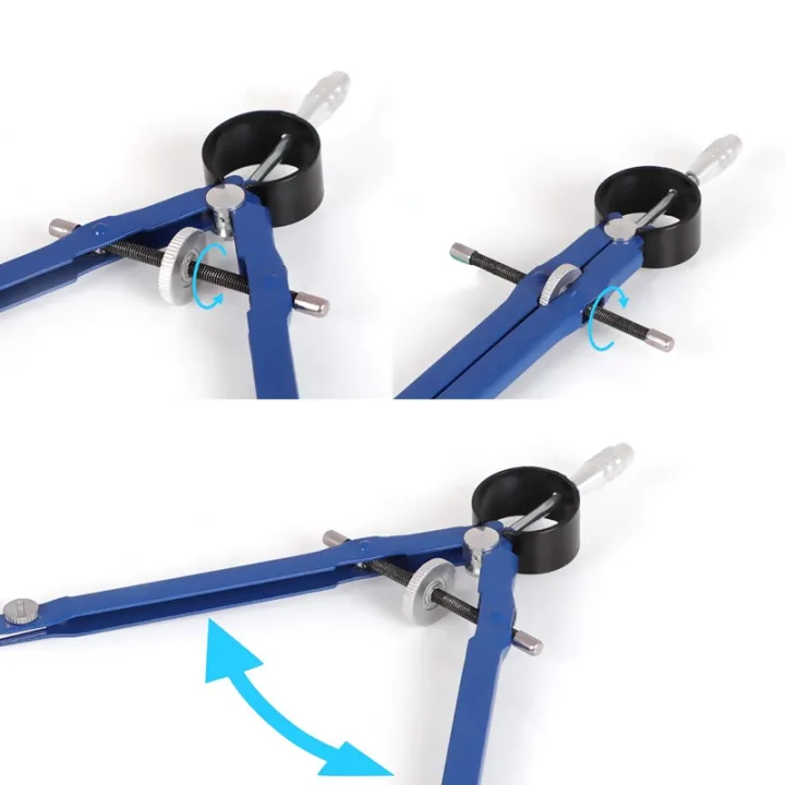 ARELENE%203X%20Professional%20Compass,%20Compass%20Geometry%20Set%20with%20Lock,%20Math%20and%20Precision%20Compass,%20Metal%20and%20Durable%20Tool%20(Blue)%20-%20Image%205