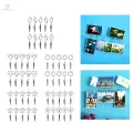 Wall Hanging Photo Display Clip Photo Holder Multifunctional Photo Frame String Hanging Photo Clip Picture Clip for Bedroom Living Room Gift. 