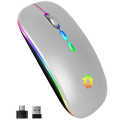 WM-101 Mini Silent RGB Rechargeable 2.4GHz Wireless Mouse.