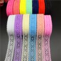 5yards/Lot 20mm Lace Ribbon Embroidered Lace Fabric Trim Decoration DIY Handmade Sewing Crafts Latest African Laces Fabric.