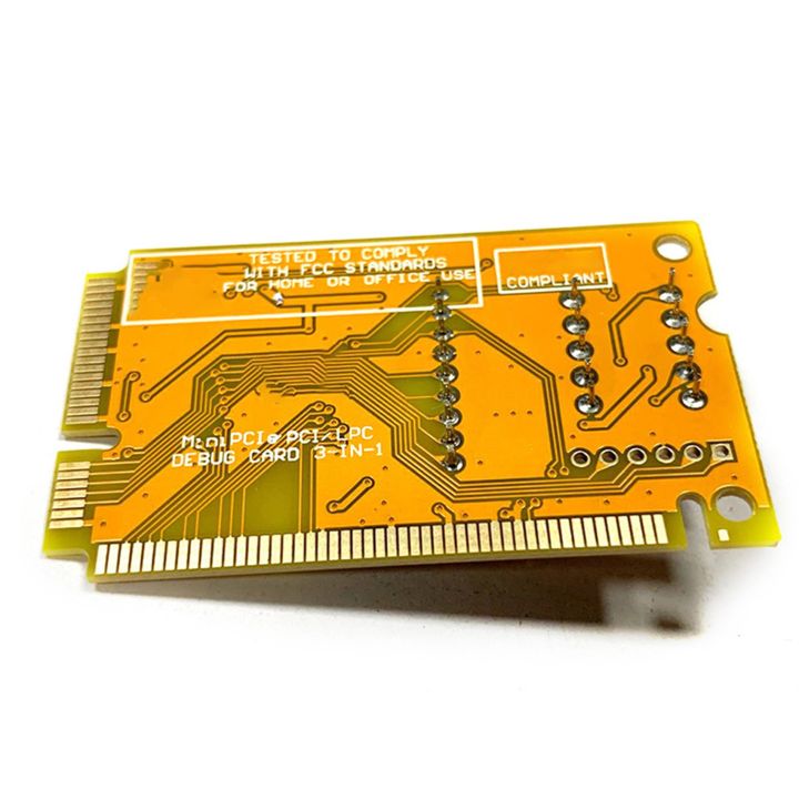 TWEXQNY%203%20in%201%20Debug%20Card%20Expert%20Mini%20PCI%20PCI-E%20LPC%20&%20PC%20Diagnostic%20Card%20USB%20Post%20Card%20Motherboard%20Analyzer%20Tester%20-%20Image%206