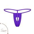 2 Pieces Men's Underwear Knitted Panties Without Trace T-shaped Back pants Micro Thongs Underpants Lingerie From Sewing Arts / Stylish & Fashionable Seductive T-Back Panties For Mens Red, Black, White, Blue, Golden, silver- Free Size).