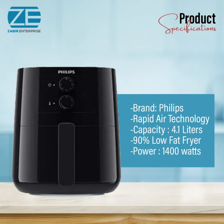 High-Performance%20-%20Philips%20HD9200/91%20with%20rapid%20air%20technology%20required%20Airfryr%20(4.1%20liter)%20-%20Sleek%20Usage%20-%20Image%206