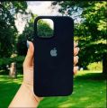 For Apple iphone 12/ iphone 12 Pro / iphone 12 Mini / iphone 12 Pro Max Liquid Silicone Case Luxury Shockproof Soft Touch Premium Case Back Cover Silicone Black Color. 