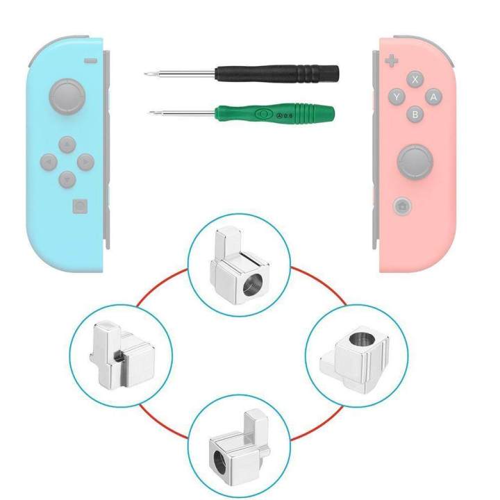 Metal Lock Buckles With Screwdrivers Repair Tool Kit For Nintendo