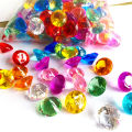 Imitation Crystal Acrylic Diamond Children's Toy Gem Colorful Diamond Kids Play House Game Rewards.