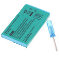 Nintendo GBA SP 850mAh Internal Rechargeable Lithium-ion Battery + Screwdriver-MINETTE. 