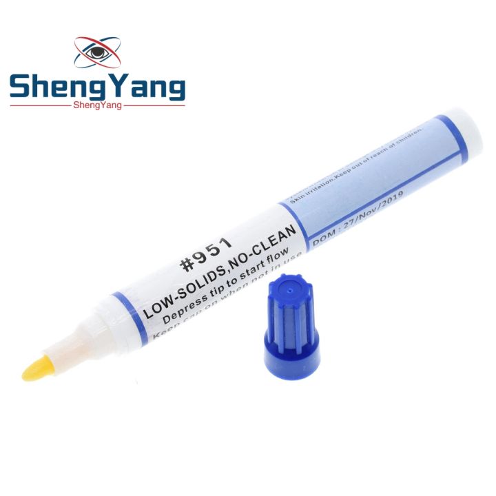 951 Soldering Flux Pen Low-Solids, No-Clean in 10ml (0.34oz) Pen w/tip
