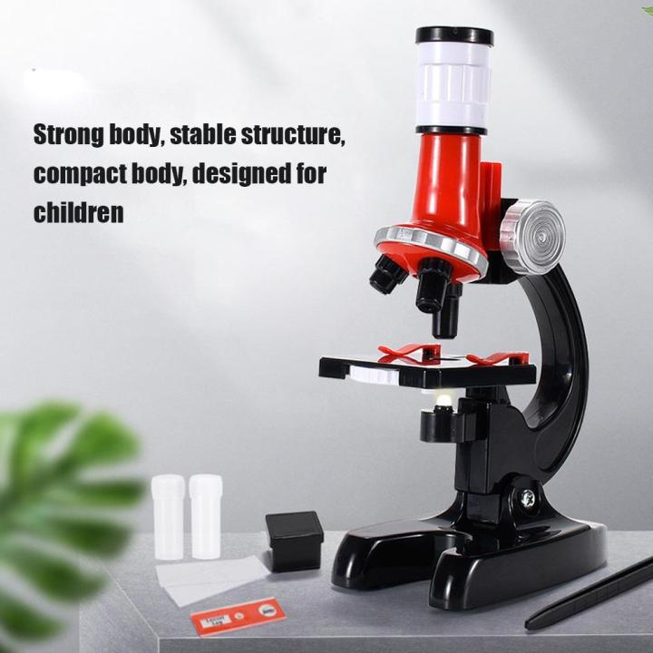 Sara Collection Zone 1200 Times Microscope Toys Primary School Biological Science Experiment Equipment Kids Educational Toys Microscope Kit