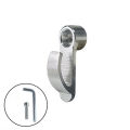 Universal CNC Aluminium Alloy Motorcycle Single Hole Hook Helmet Bag Carry Hook Holder For Bike Electric Scooter Motorcycle Demoo. 