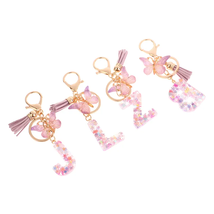 A-Z%20Dreamy%20Sequin%20Letters%20Keychain%20For%20Women%20Tassel%20Butterfly%20Pendant%20Initial%20Keyring%20Purse%20Suspension%20Bags%20%20Car%20Key%20Chain%20-%20Image%204