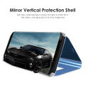 For Xiaomi Redmi 10C Case Mirror View Smart Magnetic Flip Phonrelaxe Case For Redmi 10C 10 C Redmi10c Shockproof Bumper Back Cover.